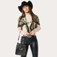 Fringe Blue Label "Bits" Silk Scarf