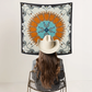 Fringe Blue Label "Bits" Silk Scarf