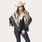 Fringe Blue Label "Bridles" Silk Scarf