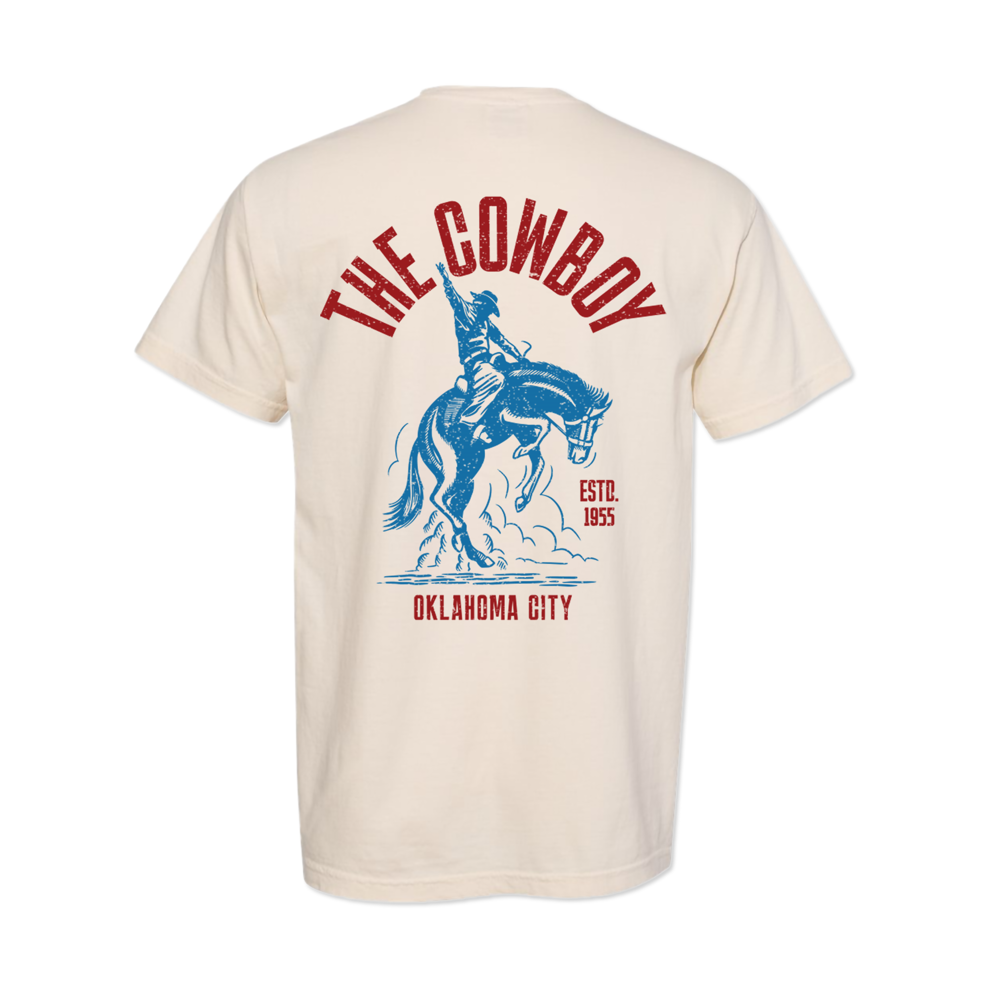 Bronc Rider Heavyweight Back Graphic Tee – Persimmon Hill at the ...