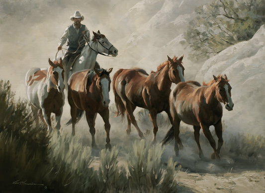 "Bunchin' the Mares" by Tom Browning
