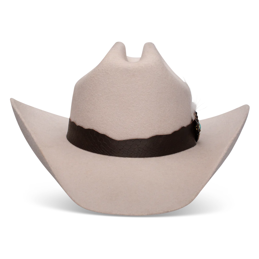 Lainey Wilson x Charlie 1 Horse "Saddle Up" Cowboy Hat - Silverbelly