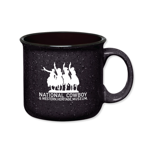 National Cowboy Museum Black Campfire Mug