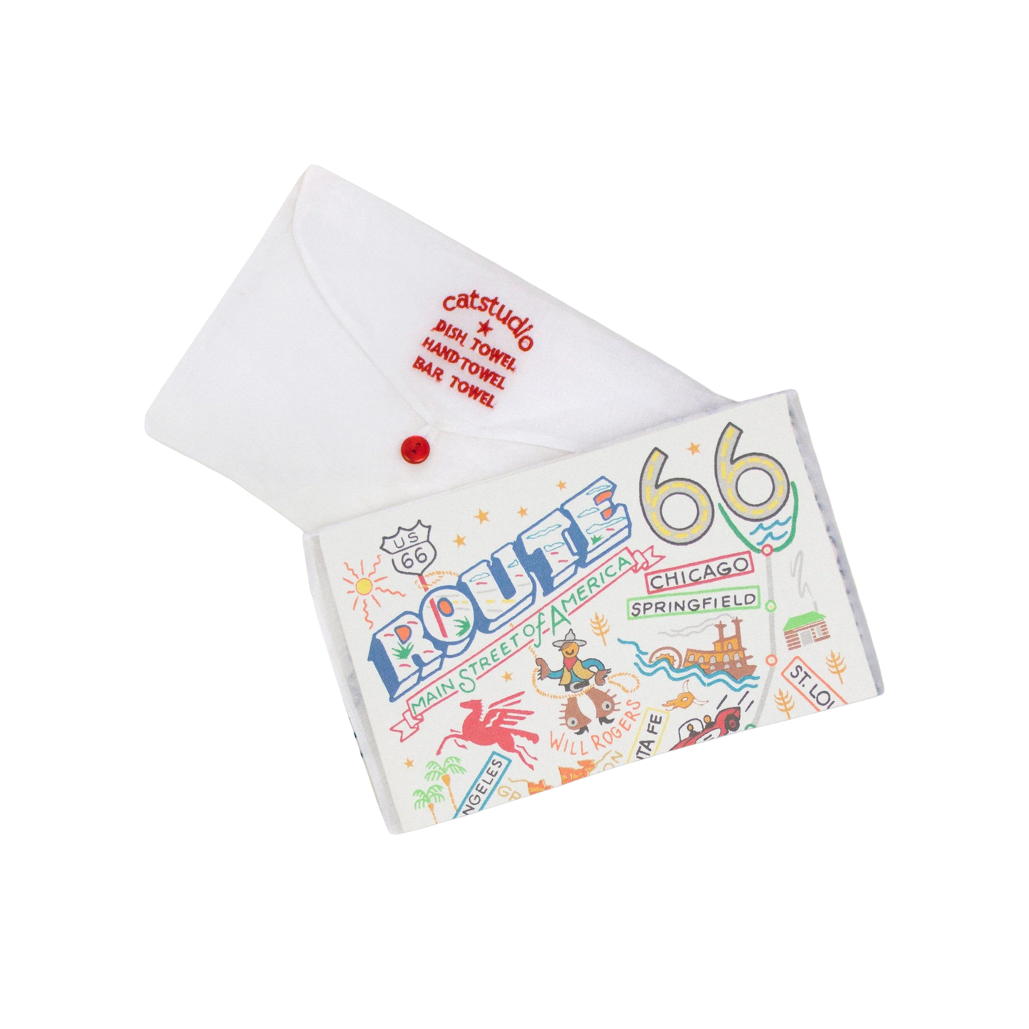 Route 66 Dish Towel