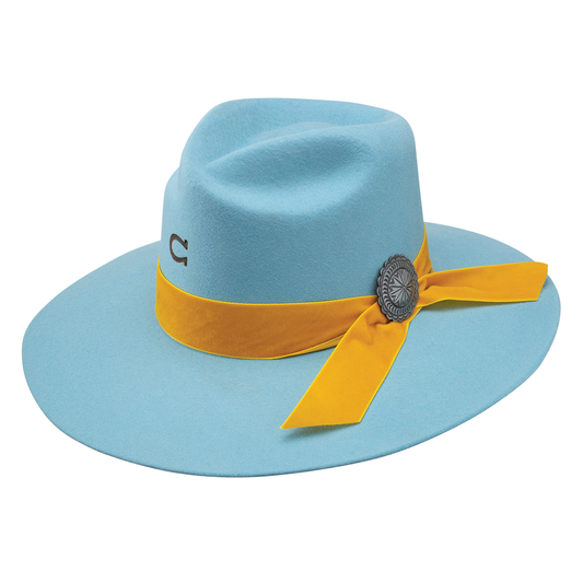 Charlie 1 Horse Sundance Hat - Baby Blue