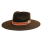 Charlie 1 Horse White Sands Hat - Chocolate