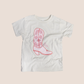 The Cowboy Pink Boot Youth T-Shirt