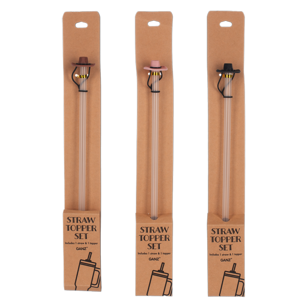 Cowboy Hat Straw and Topper Sets