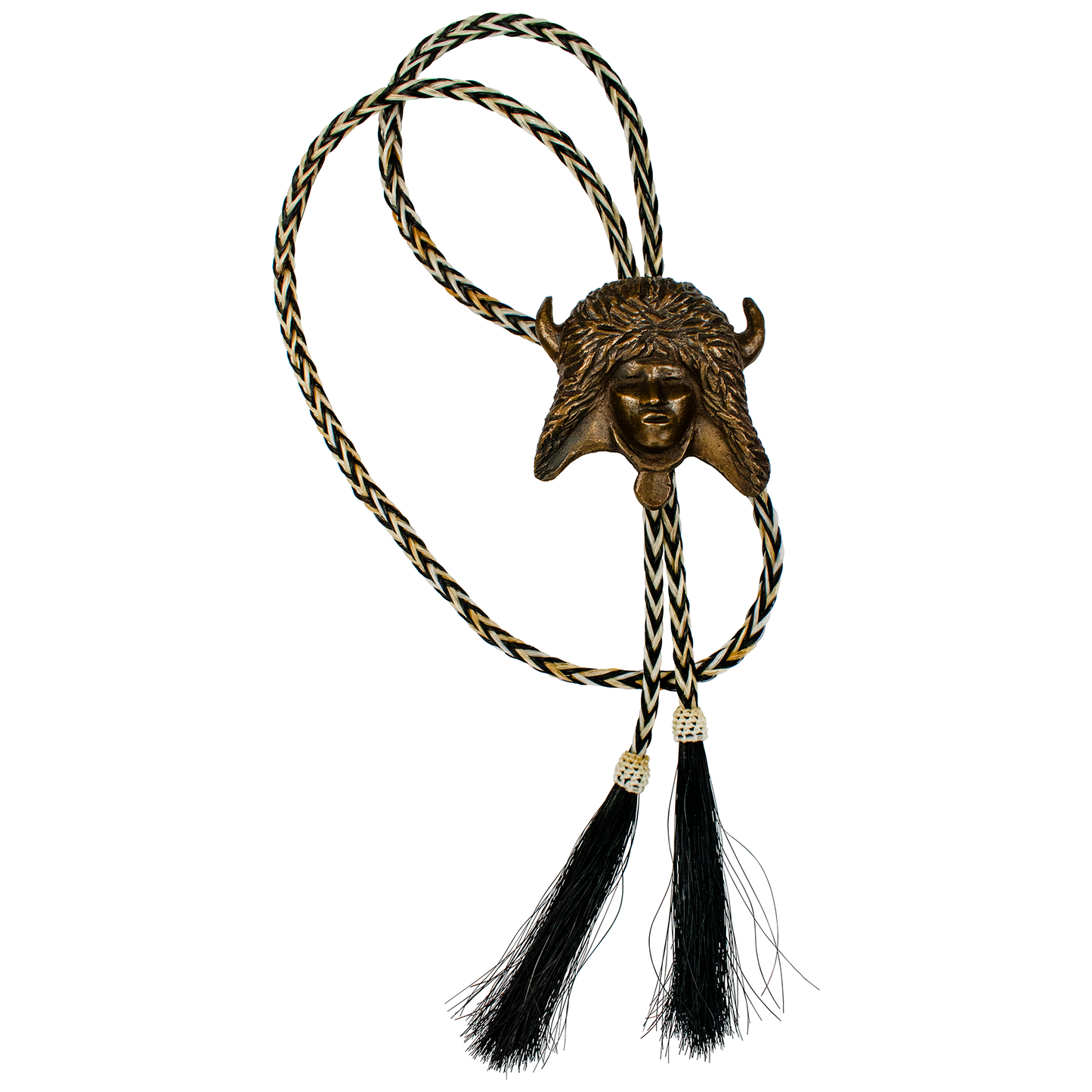 1994 Prix de West Bolo - Buffalo Dancer of the Rio Grande Pueblo by Allan Houser