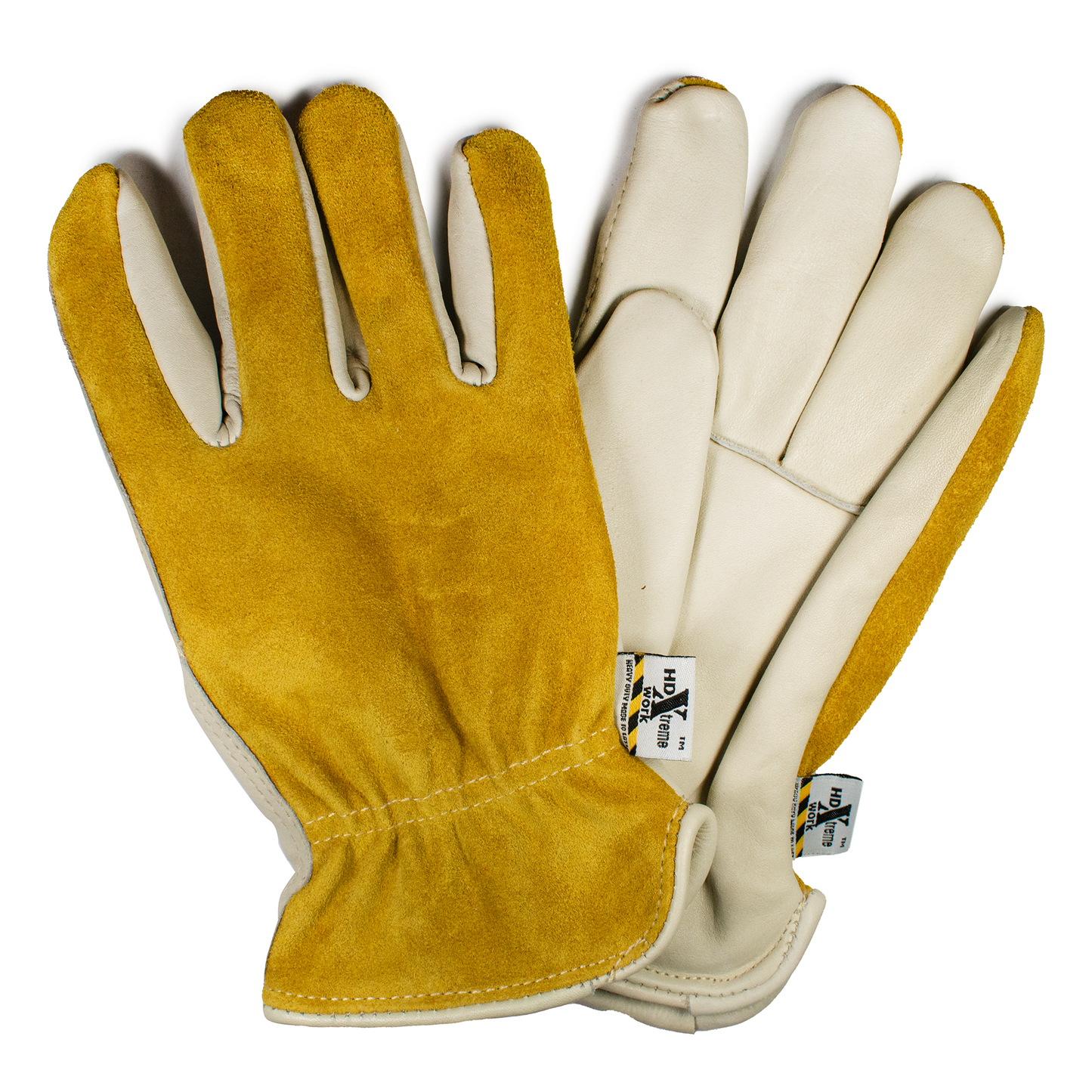 HDX Men's Cowhide Work Gloves