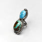 Bisbee & Kingman Turquoise Ring by Brenda Jimenez