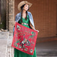 Fringe "Stick Your Neck Out and Tie One On" by Ron Bonge Silk Wild Rag