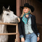Fringe "Turqs and Conchos" Silk Wild Rag