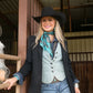 Fringe "Turqs and Conchos" Silk Wild Rag