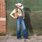 Fringe "Howdy" Silk Twilly