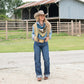 Fringe "Hooked" Silk Wild Rag