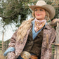 Fringe "Back When They Bucked" by David Bond Silk Wild Rag