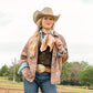 Fringe "Back When They Bucked" by David Bond Silk Wild Rag