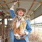Fringe "Back When They Bucked" by David Bond Silk Wild Rag