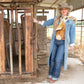 Fringe "Back When They Bucked" by David Bond Silk Wild Rag