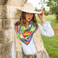 Fringe "The Wait" by Courtney Robertson Silk Wild Rag