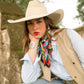 Fringe "The Wait" by Courtney Robertson Silk Wild Rag