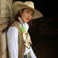 Fringe "Toro Grande" by David Bond Silk Wild Rag