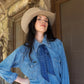 Fringe "Howdy" Silk Twilly