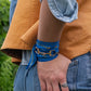 Fringe "Smiley Pocket" Silk Twilly