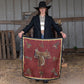 Fringe "Take a Seat" by Pam Benke Silk Wild Rag