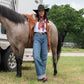 Fringe "Whip and Spur" Silk Wild Rag