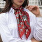 Fringe "Whip and Spur" Silk Wild Rag