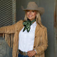 Fringe "Whip and Spur" Silk Wild Rag