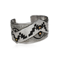 Elemental Path Sterling Silver & Gold Overlay Cuff by Herbert Joe