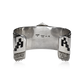Elemental Path Sterling Silver & Gold Overlay Cuff by Herbert Joe