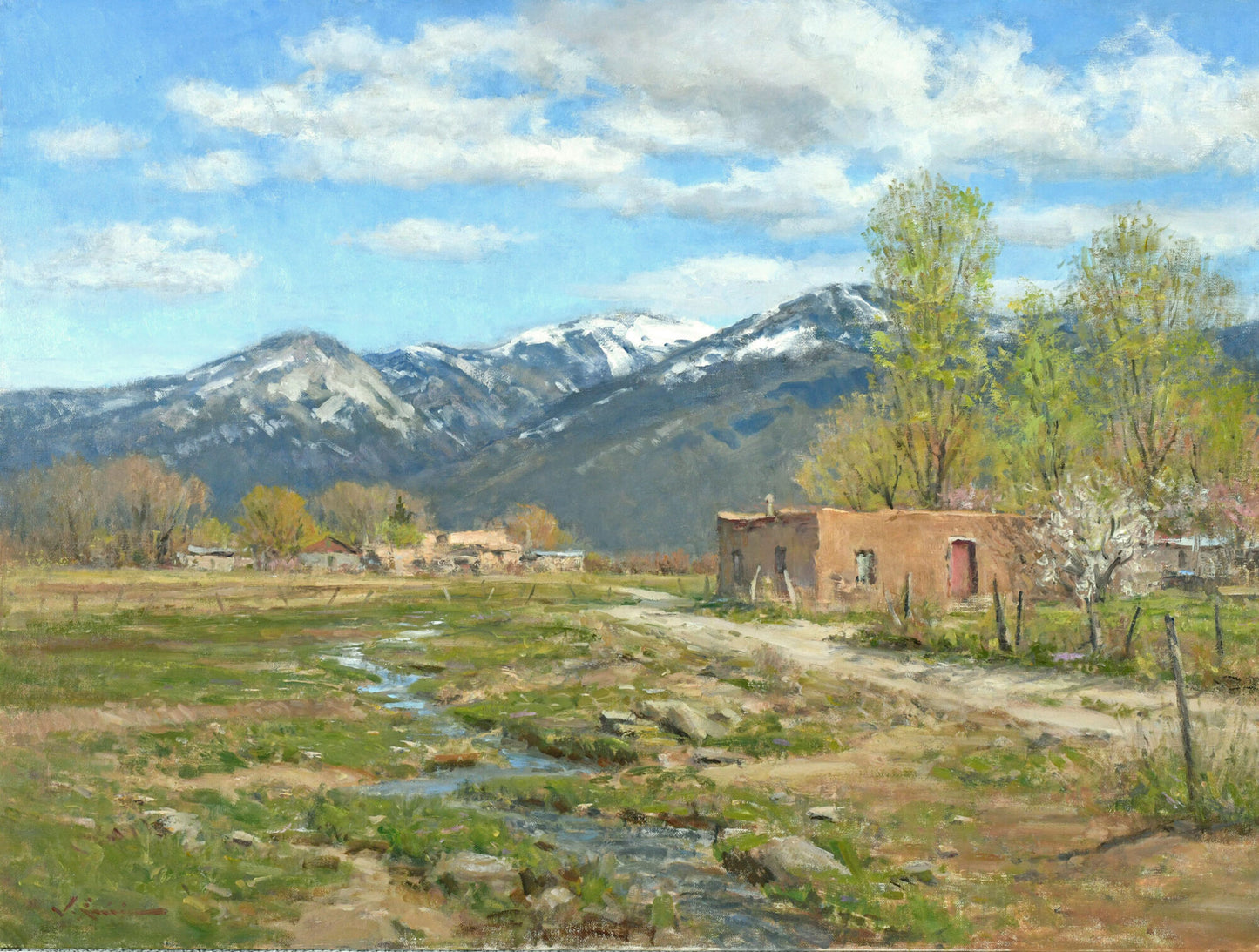 Early Spring Day in Taos, NM by John Encinias - #83