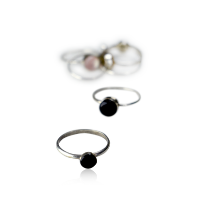 Flat Disc Stackable Ring