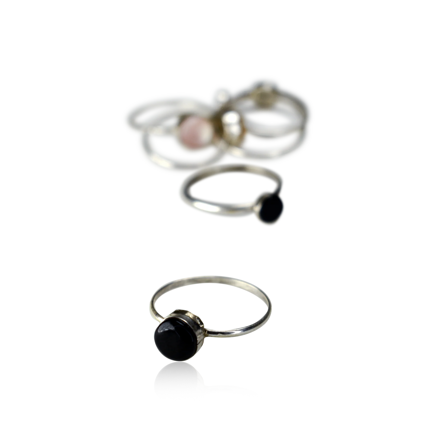 Flat Disc Stackable Ring