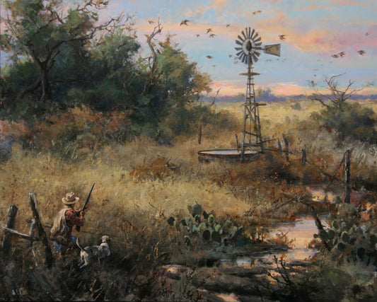 "Water Tank Doves" by Luke Frazier