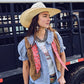 Fringe "Luck Be a Paisley" Silk Twilly