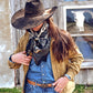 Fringe Blue Label "Bridles" Silk Scarf