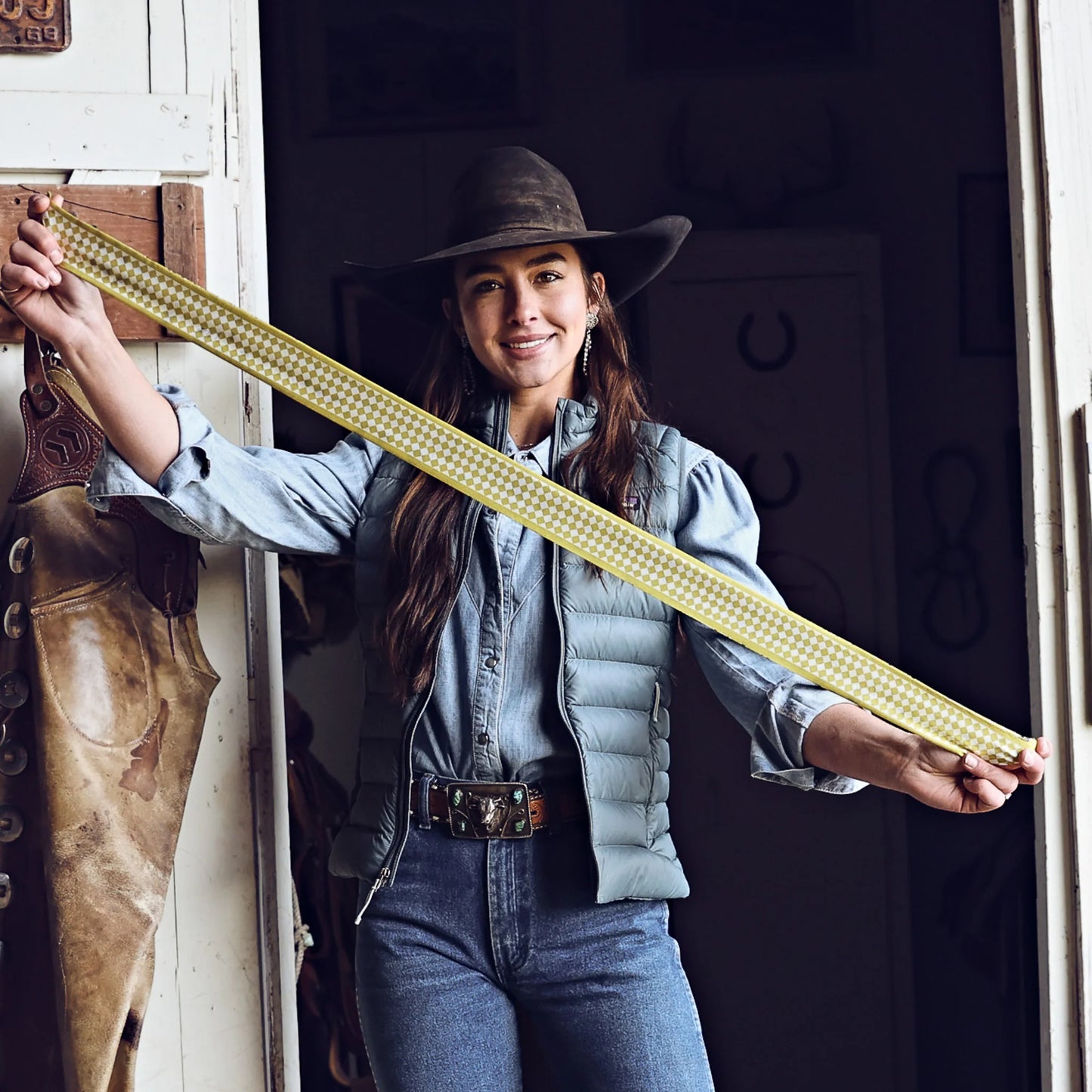 Fringe "Luck Be a Paisley" Silk Twilly