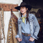 Fringe "Luck Be a Paisley" Silk Twilly