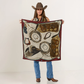Fringe Blue Label "Gettin' Western" Silk Scarf