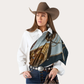 Fringe Blue Label "Gettin' Western" Silk Scarf
