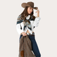 Fringe Blue Label "Gettin' Western" Silk Scarf