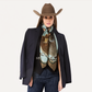 Fringe Blue Label "Gettin' Western" Silk Scarf