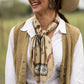 Fringe "Flagstaff" Silk Wild Rag