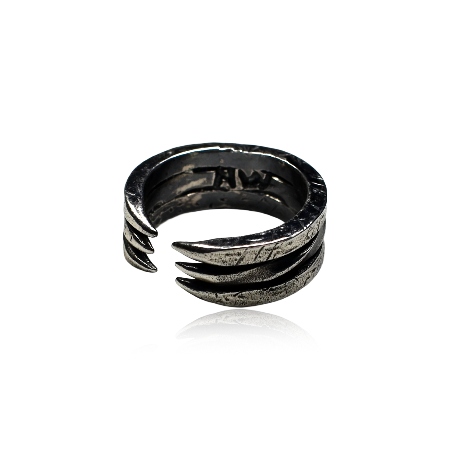Hallett Peak Sterling Silver Cowboy Toothpick Ring