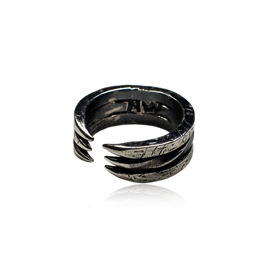 Hallett Peak Sterling Silver Cowboy Toothpick Ring